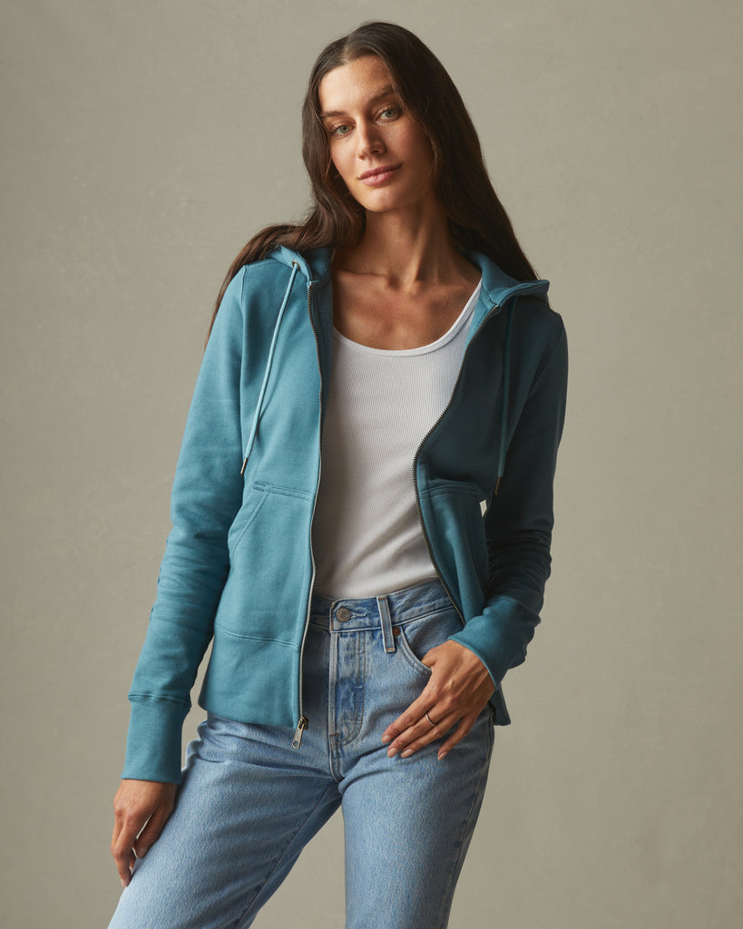 Lululemon x Barry's Women's Jacket/Hoodie (Powder Blue - 10) | Women's Workout Apparel | Barry's Shop