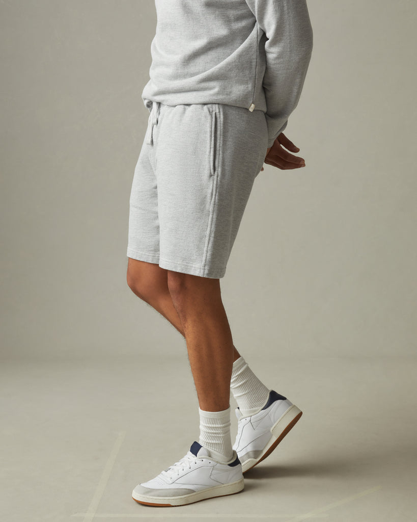 Ripped discount sweat shorts