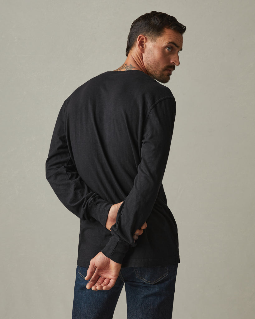 Premium Slub Men's Henley Tee | American Giant