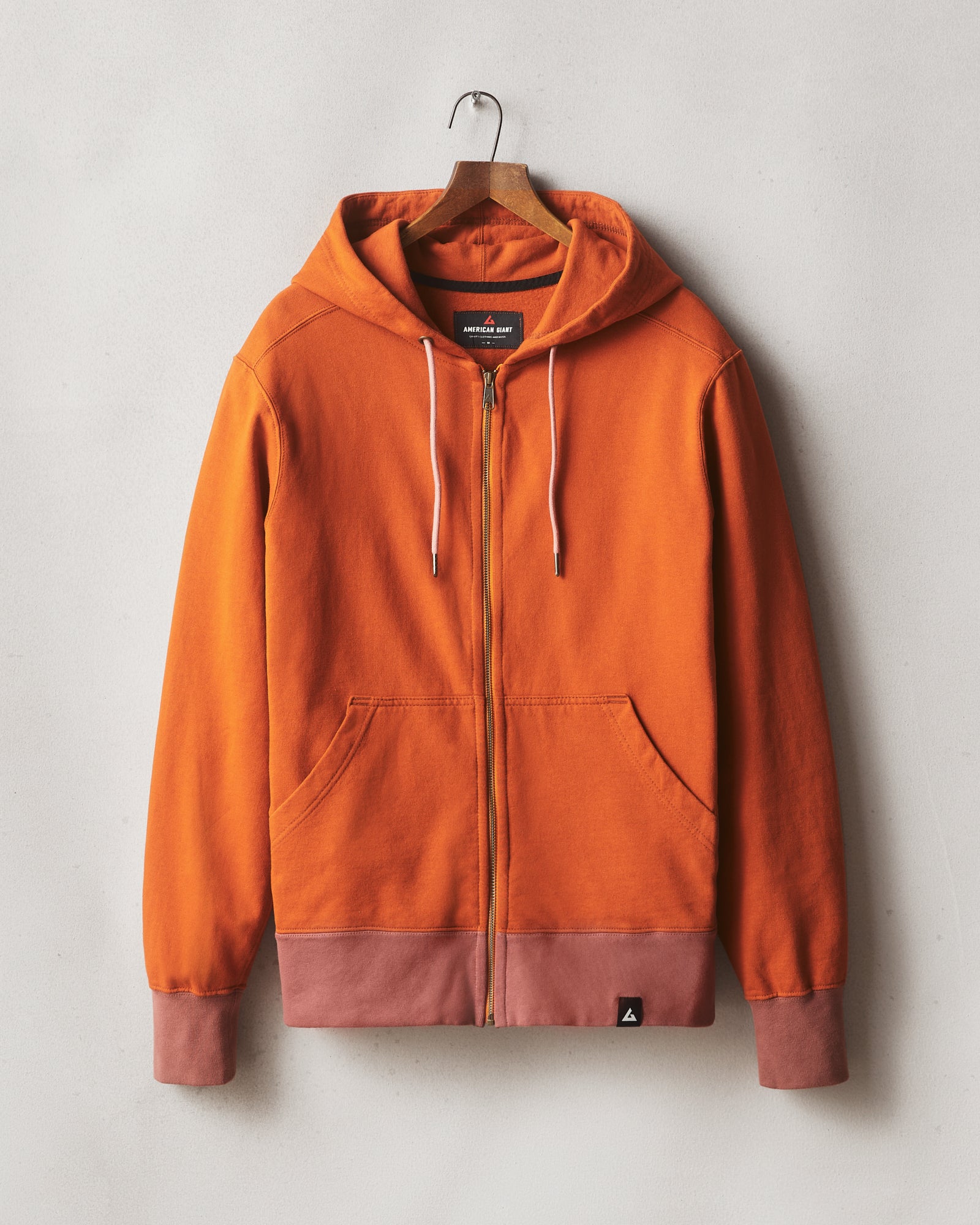 Men's Classic Full Zip - Vault - Burnt Clay