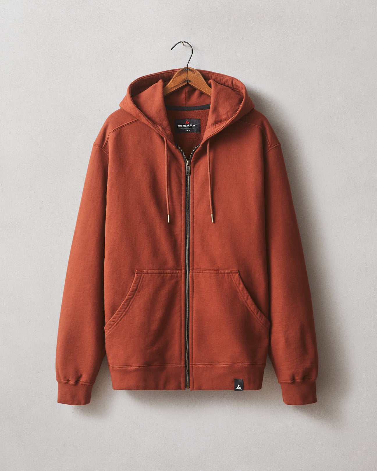 American giant red hoodie hotsell