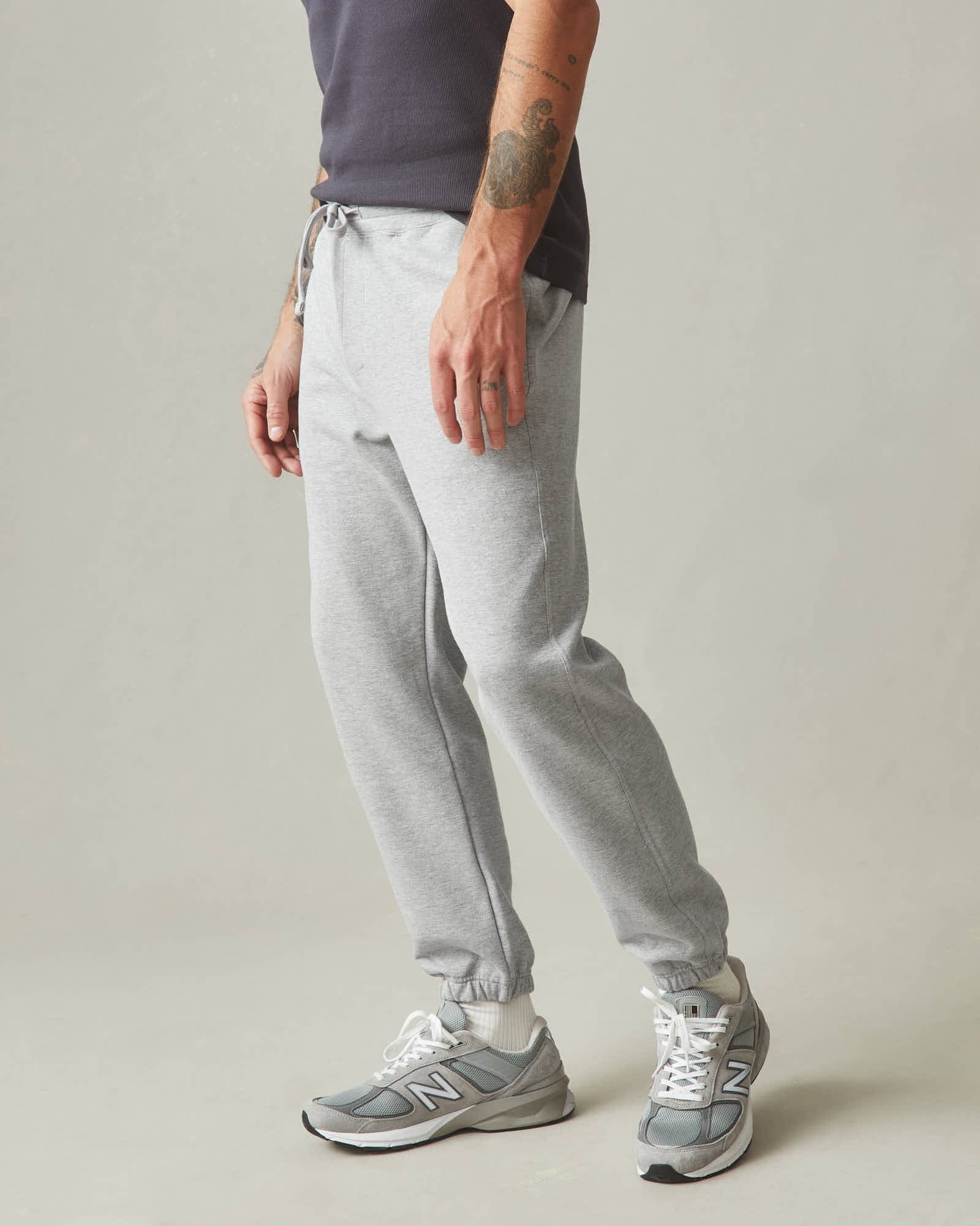 Basic cotton sweatpants sale