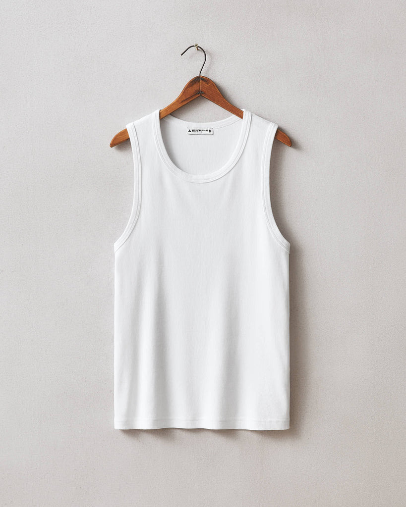 Rib Tank - White