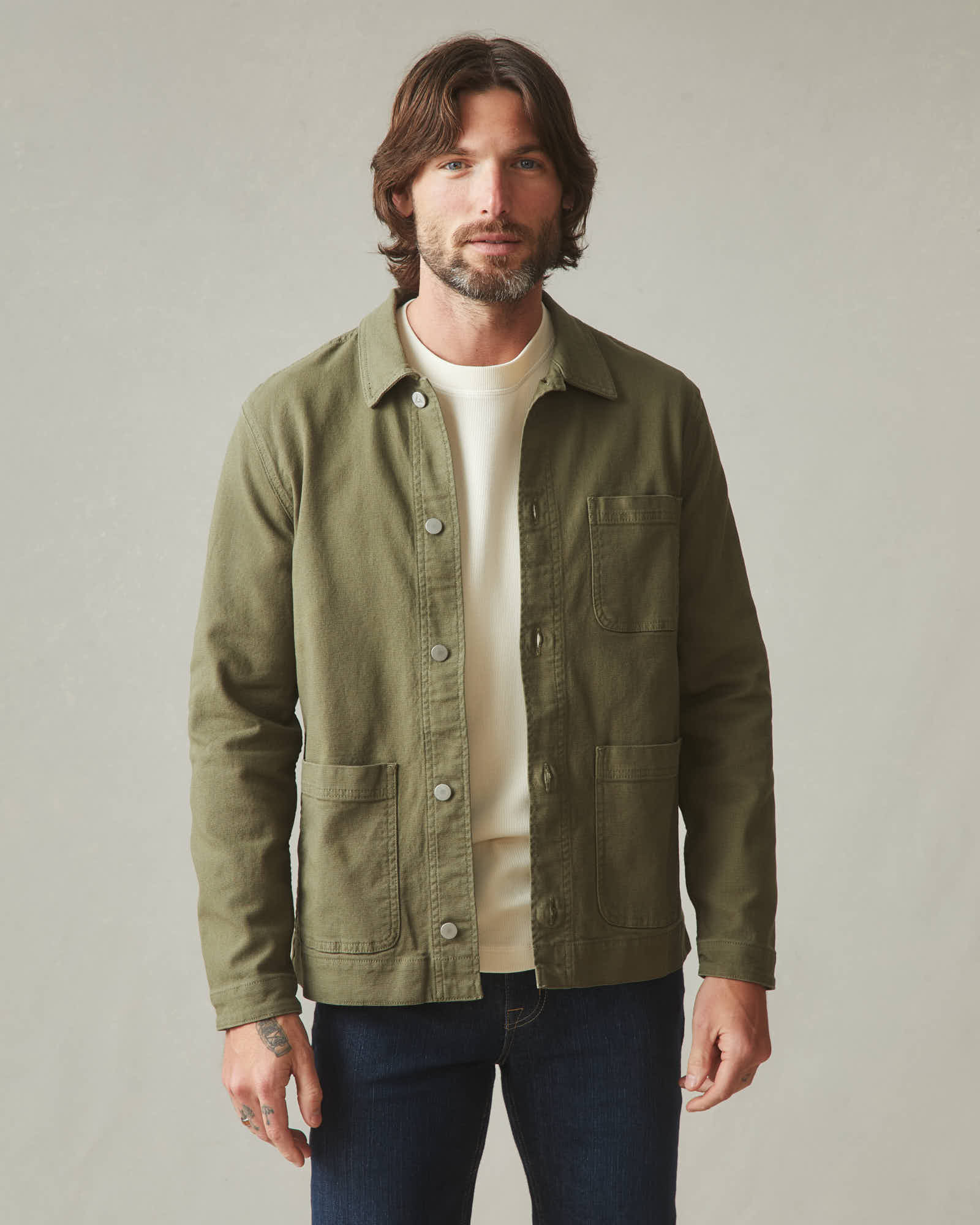 Roughneck Chore Jacket - Artichoke