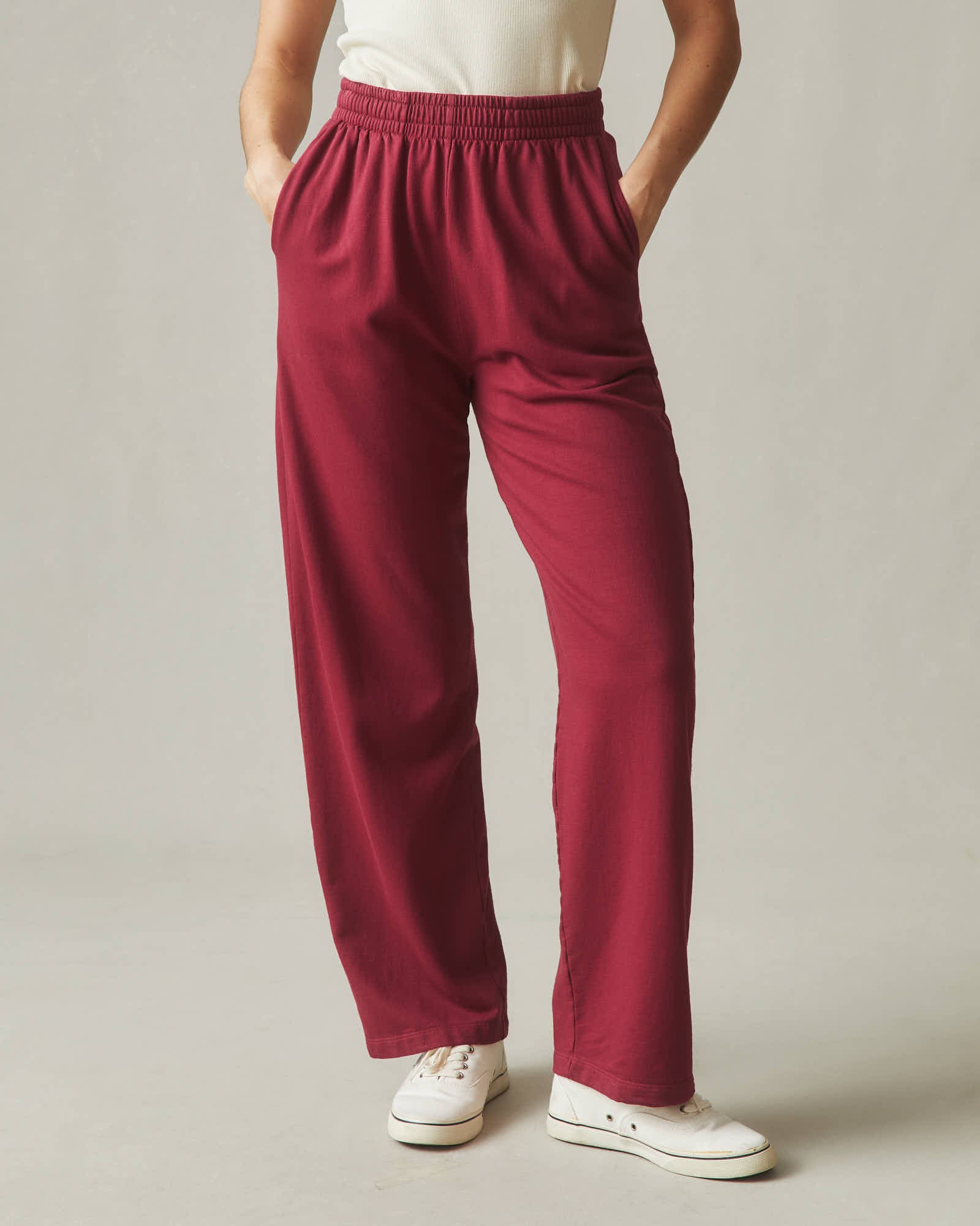 Luxe Sweatpant Tibetan Red