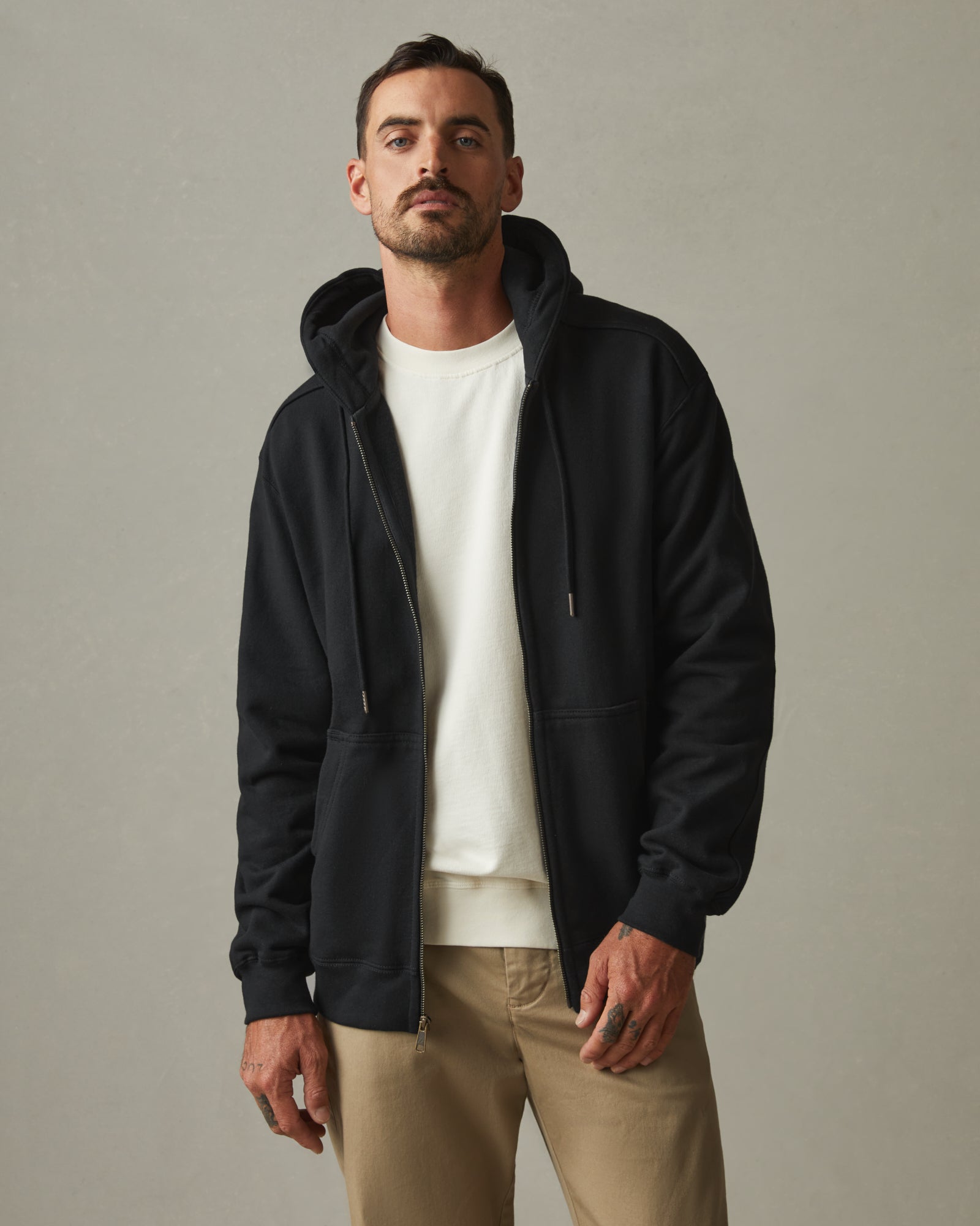 Men Multi Colors Hooded Sweatshirt Men Hoodies Color Black 5X-Large Size