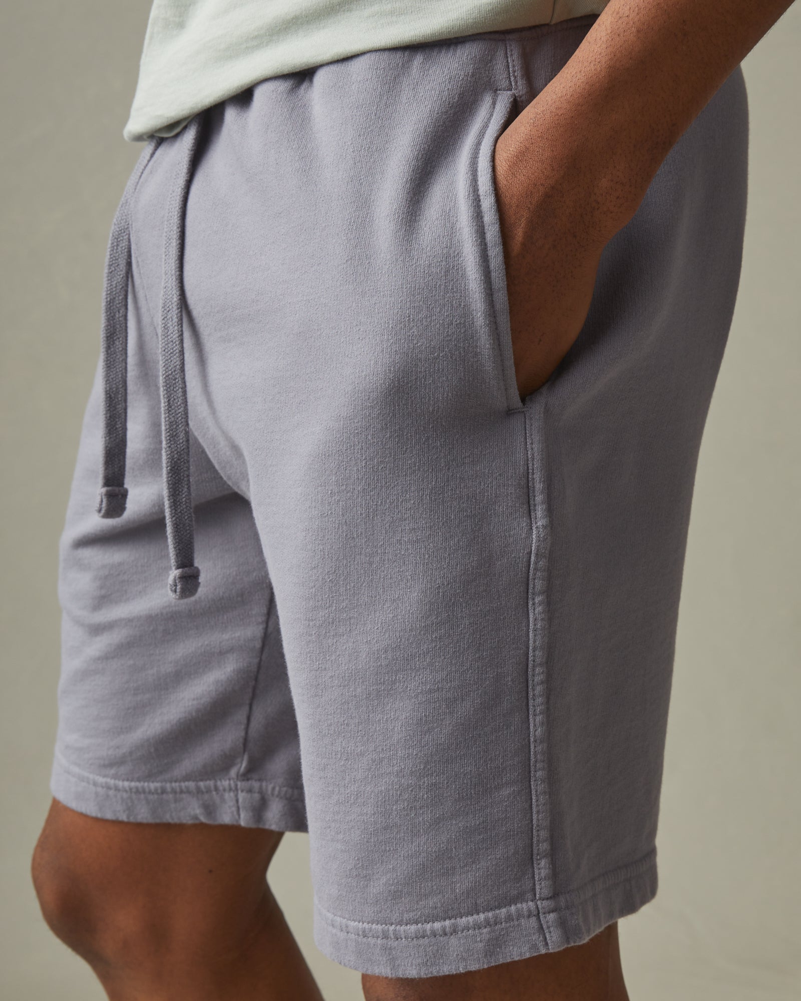 Mens grey online sweatshorts