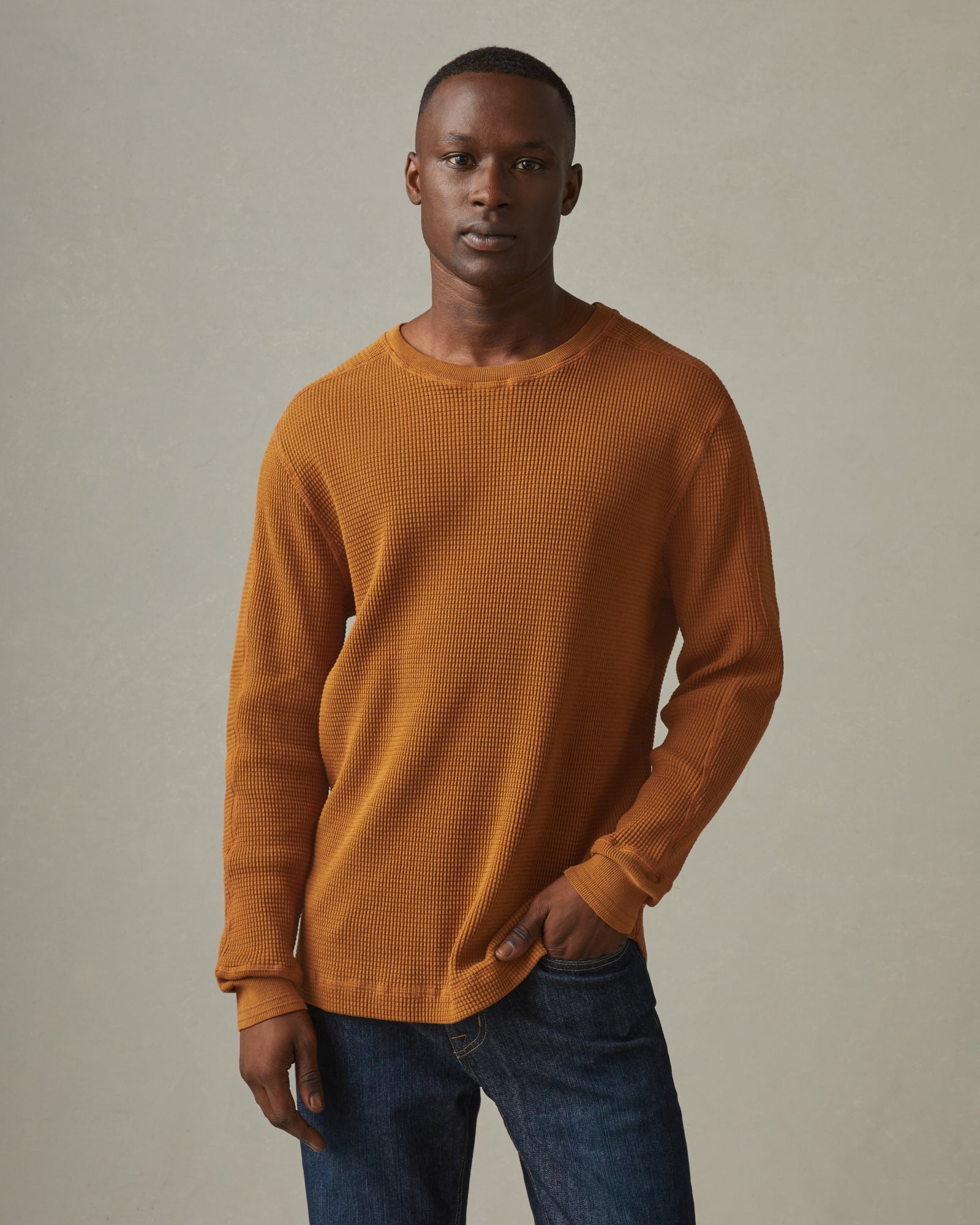 Mens Crew Neck Sweater - Rough And Tough
