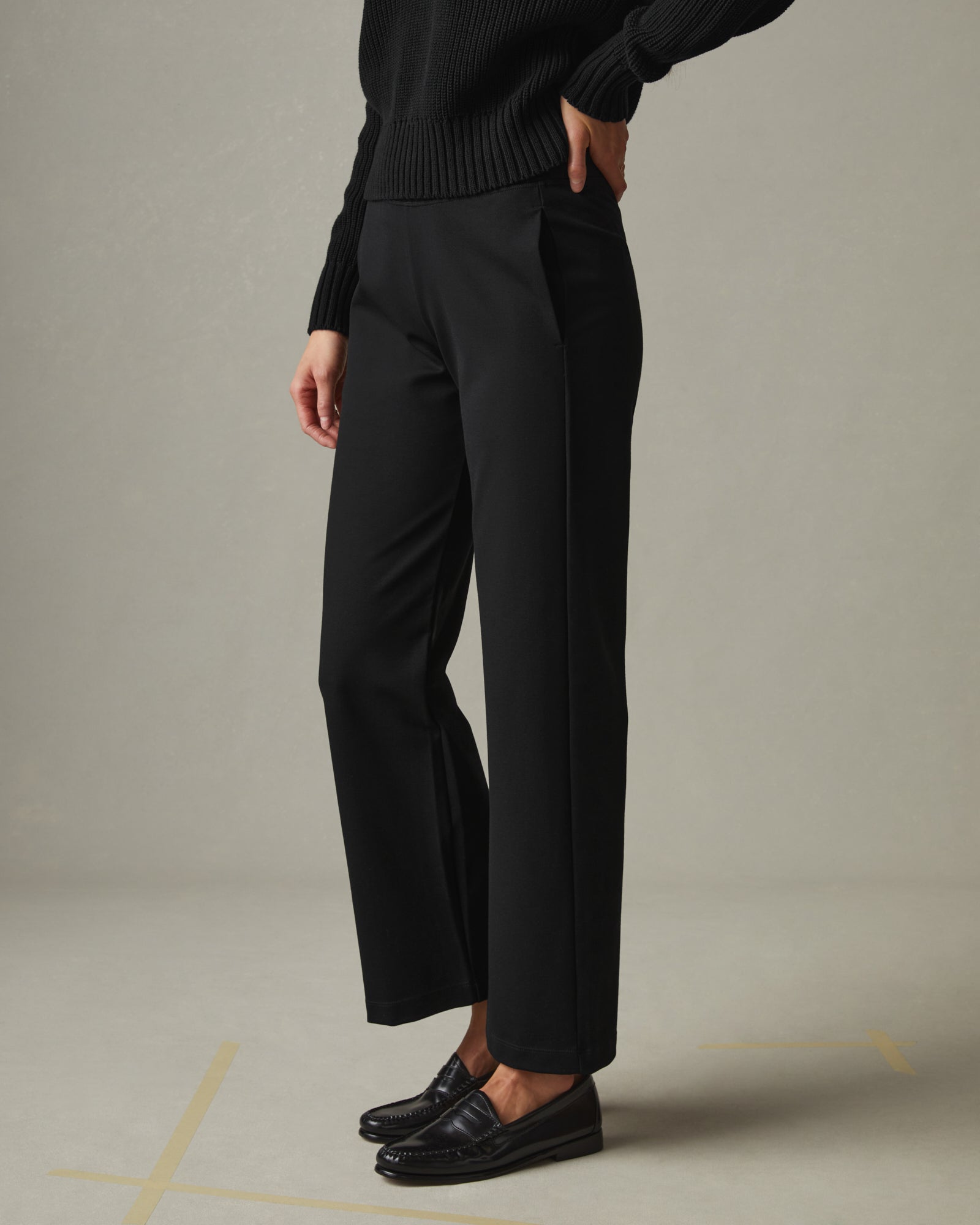 Buy Olive Green Straight Pants Online - W for Woman