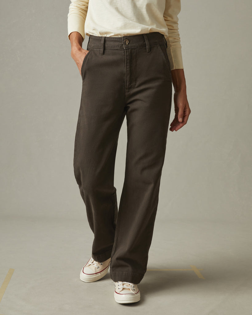 Wide Leg Pant - Oak